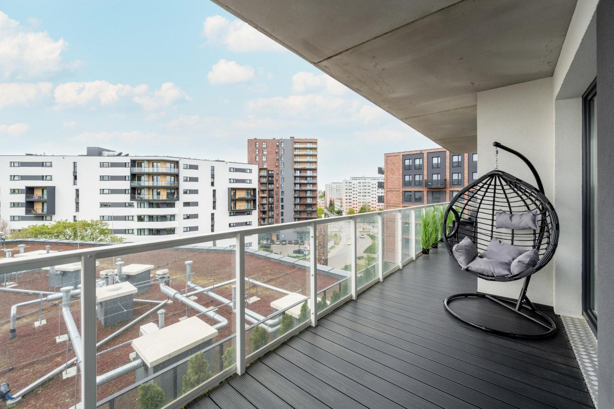 Luksusowy Apartament Z 3 Sypialniami, Klimatyzacja, Parkingiem I Biurkiem We Wroclawiu By Renters Prestige Exteriör bild